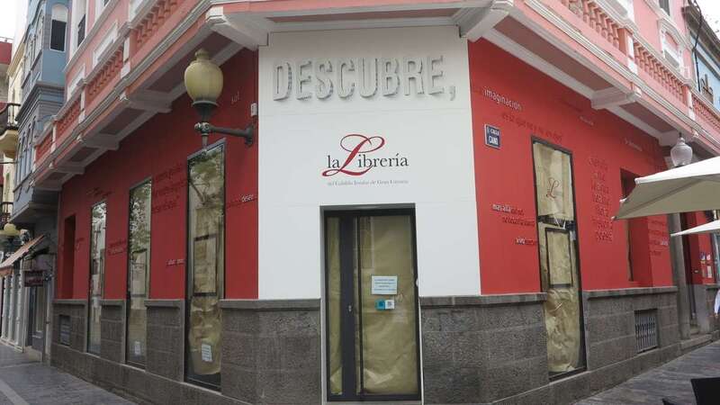 La Librería del Cabildo, en la calle de Cano en la capital grancanaria/TA.